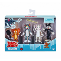 Tom & Jerry - 4 Pack - 3" Figures - Friends & Foes