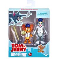 Tom & Jerry - 2 Pack - 3" Figures - Play Ball Tom & Jerry