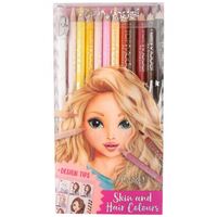 Top Model - Skin & Hair Colours - Coloured Pencil Set