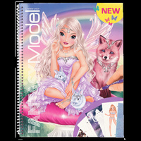 Fantasy Model - Create Your Fantasy Model - Colouring Book