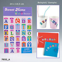 Sweet Home - A * B * C - Stickers 