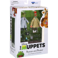 The Muppets - Bunsen & Beaker - 7” Scale - Deluxe Action Figure - 2-Pack