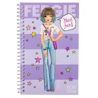 Top Model - 3D Pocket - Dress Me up - Sticker Book - Fergie