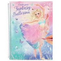 Top Model - Create Your Own - Fantasy Ballerina - Feather Cover