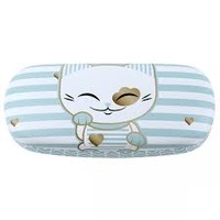 Top Model - Glasses Case - Aqua Mani Cat (CAT052)