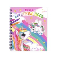 Ylvi and the Minimoomis - Unicorn Colouring Book with Sequins
