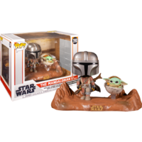 Star Wars: The Mandalorian – The Mandalorian & The Child (Baby Yoda) - TV Moments - Pop! Vinyl Figure - 2-Pack