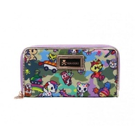 Tokidoki Camo Kawaii Long Wallet