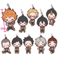 Nitotan Haikyu!! Karasuno High School Uniform Rubber Mascot Rubber Mascot (Sold Separately)