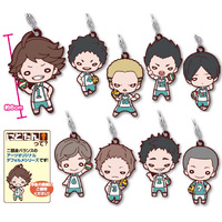 Nitotan Haikyu!! Aoba Johsai High School Uniform Rubber Mascot Rubber Mascot (Sold Separately)