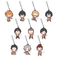Nitotan Haikyu!! Karasuno High School Second Uniform Rubber Mascot (Sold Separately)