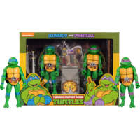 Teenage Mutant Ninja Turtles (1987) - Leonardo & Donatello Cartoon Collection 7” Scale Action Figure - 2-Pack
