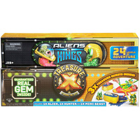 Treasure X - Aliens Vs Kings - 3 Pack
