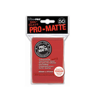 Deck Protectors - Standard - 50ct - Pro-Matte - Red