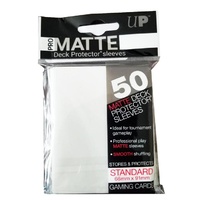 Deck Protectors - Standard - 50ct - Pro-Matte - White