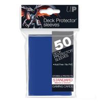 Deck Protector - Standard Size - Solid Blue - 50 Count