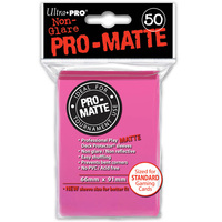 Pro-Matte - Bright Pink - Standard - Deck Protectors