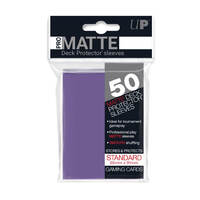 Deck Protectors -  PRO-Matte – Standard Sleeves  -Purple - 50 Count
