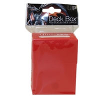 Deck Box - Solid Red