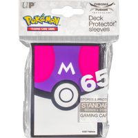 Pokemon - Deck Protectors - Master Ball Chromafusion - Standard  -Sleeves (65 Count)