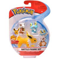 Pokemon Battle Figure Set Jolteon + Cubone + Froakie
