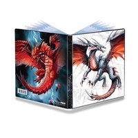 4 Pocket Portfolio - White Dragon
