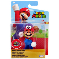 World of Nintendo 2.5" Figures - Mario and Cappy