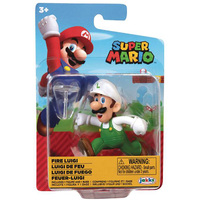 World of Nintendo 2.5" Figures - Fire Luigi