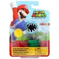 World of Nintendo 2.5" Figures - Bone Piranha Plant