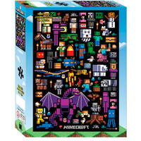Minecraft - Jigsaw -  Mobbery - 1,000 Pieces