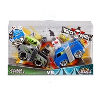 Wreck Royale - Explosive Crashes ! - 2 Pack - Double Trouble Vs King Crash