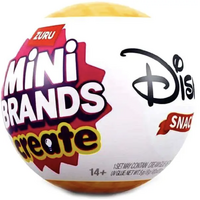 5 Surprise - Mini Brands! Create - Disney Snacks - Mystery Pack