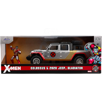 X-Men - Colossus & 2020 Jeep Gladiator 1/32 Scale Die-Cast Vehicle Replica