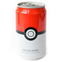 Ocean Bomb Pokemon Pokeball Original Sparkling Water Can Drink