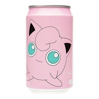 Ocean Bomb Pokemon Jigglypuff Peach Sparkling Water Can Drink