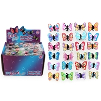 Butterfly Hairclips - 6 Clips
