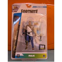 Fortnite - Malik - Solo Mode - 4 inch - Articulated Figure with The King's Oath Accessory - + Virtual Code