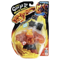 Heroes of Goo Jit Zu - Meteor Madness - Lava Rhinostone - Action Figure - ULTRA RARE