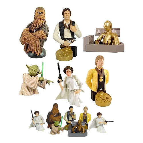 Star Wars Gentle Giant Bust-Ups model Kits series one and series three PICK ONE 