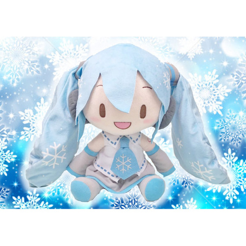 Vocaloid Hatsune Miku Special Fuwa Fuwa Nuigurumi Snow Miku - aqua barbie girls for music video roblox