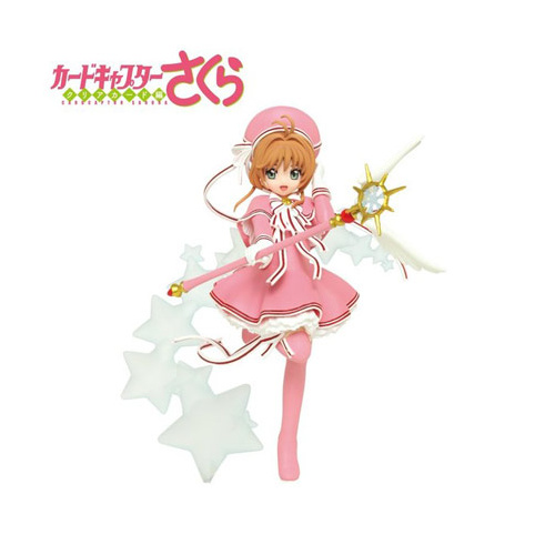 Taito Special Figure Card Captor Sakura Sakura Kinomoto Clear Card Ver - sakura high beta roblox