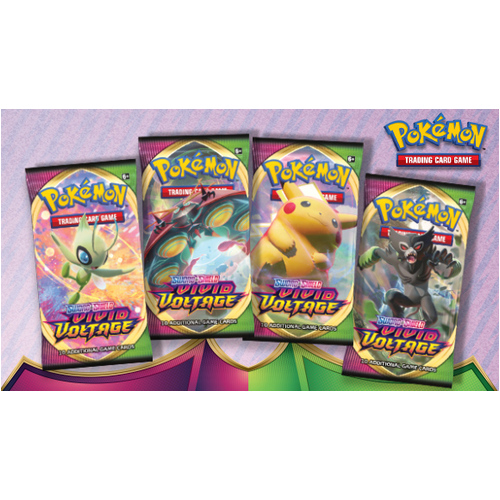 Pokemon Tcg Vivid Voltage Sword And Shield Booster Sold Separately - roblox voltage sword